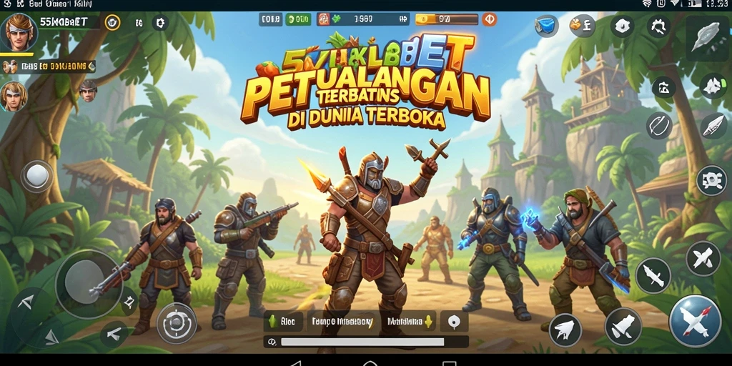 Gameplay seru di dunia terbuka 55KBET dengan grafis menawan.