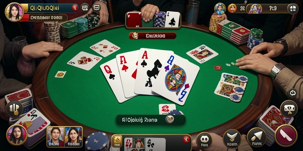 Screenshot gameplay QiuQiu yang memikat dan seru.