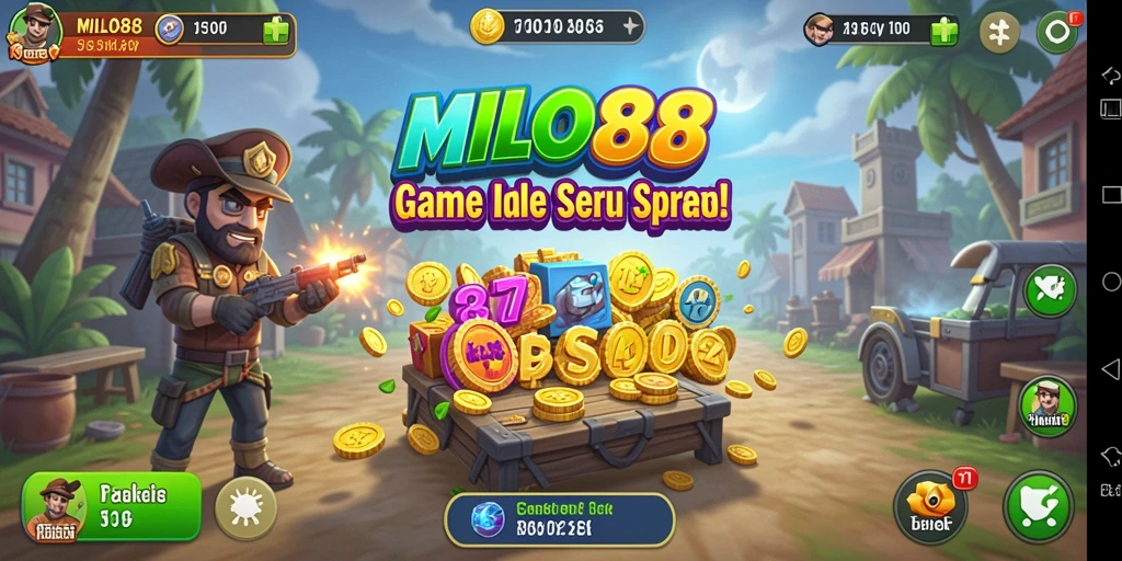 Tampilan gameplay menarik dari MILO88 yang membuat ketagihan.