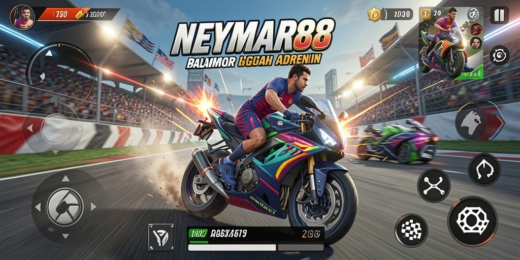 Tampilan gameplay NEYMAR88 yang mendebarkan dan menantang.