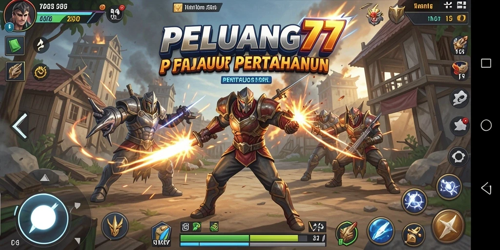Menampilkan aksi mendebarkan dalam pertempuran Battle Royale di PELUANG77.