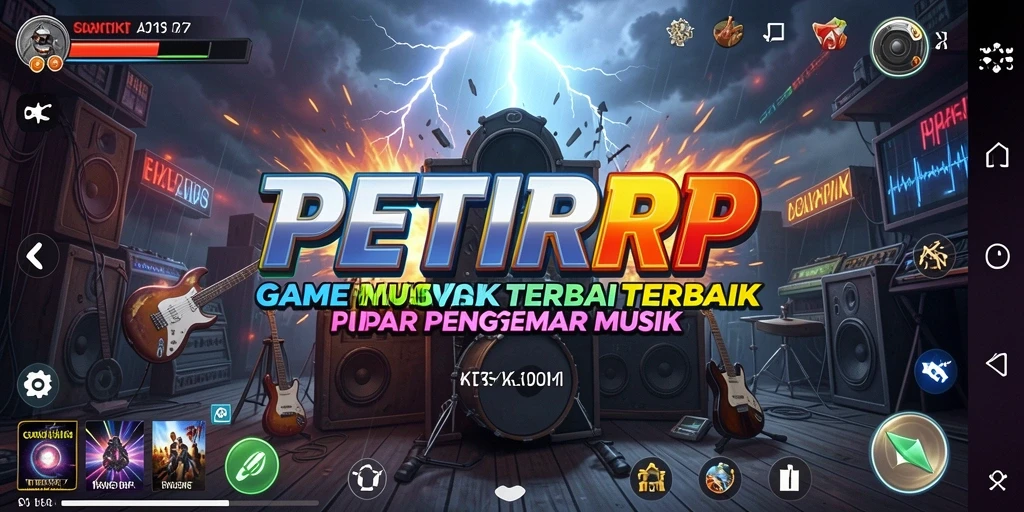 Screenshot utama menampilkan gameplay menarik dari PETIRRP yang penuh warna.