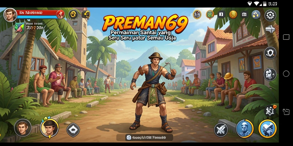 Screenshot dari permainan PREMAN69 menampilkan keseruan gameplay Casual.