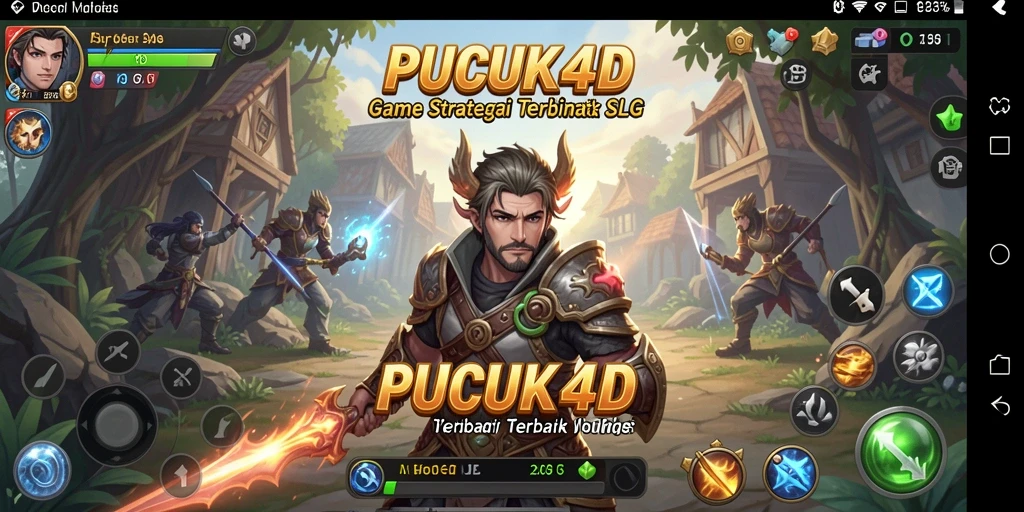 Tampilan gameplay menyenangkan dalam PUCUK4D, seru dan menarik.