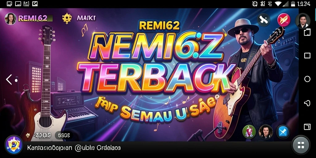 Tampilan gameplay REMI62 yang penuh warna dan menarik.