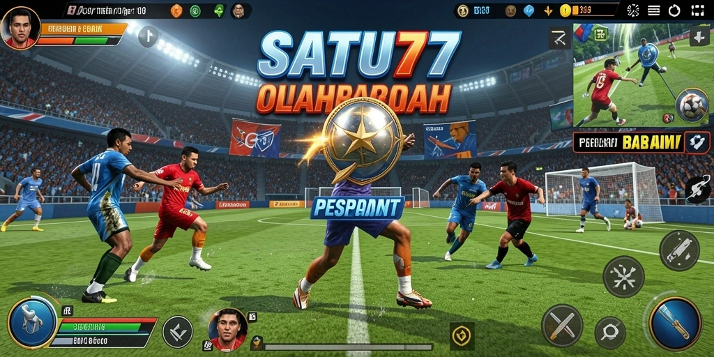 Screenshot gameplay <strong>SATU77</strong> yang menunjukkan momen seru saat bermain olahraga.