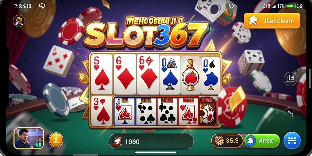 Tampilan gameplay seru SLOT367 yang menampilkan permainan Domino.