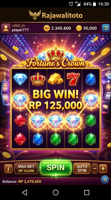 Screenshot fitur unggulan di rajawalitoto, menunjukkan berbagai aplikasi yang tersedia.